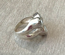 Load image into Gallery viewer, Sterling Silver with Green Amethyst Gems