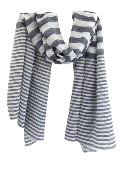 Scarf Stripes in cotton - IND076
