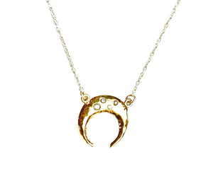 Crescent Moon Necklace - SG0220